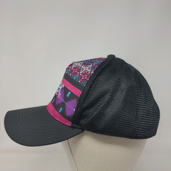 Troxel Snapback Trucker Hat Multicolor OSFM Adjustable Embroidered Aztec Print - Picture 3 of 8